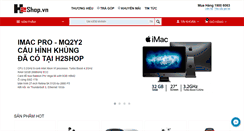 Desktop Screenshot of h2shop.vn